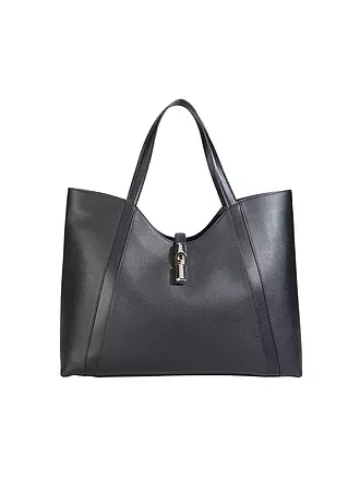 FURLA | Ledertasche - Shopper GOCCIA XLarge | schwarz