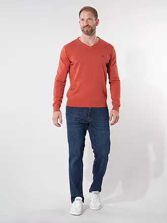 FYNCH HATTON | Pullover | dunkelrot