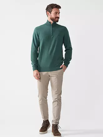 FYNCH HATTON | Troyer Pullover | dunkelgrün