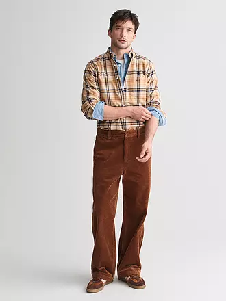 GANT | Flanellhemd | senf