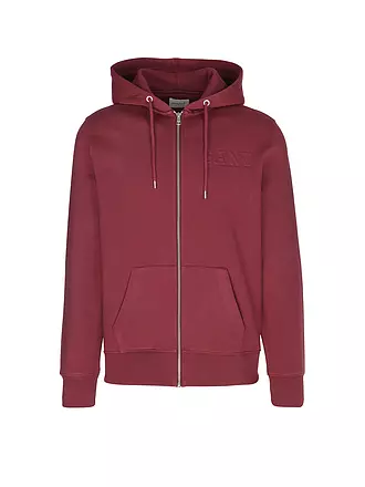 GANT | Kapuzensweatjacke | dunkelblau