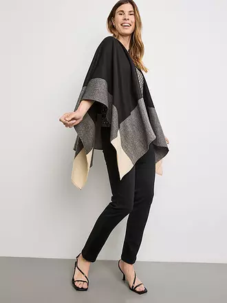 GERRY WEBER | Cape - Poncho | schwarz