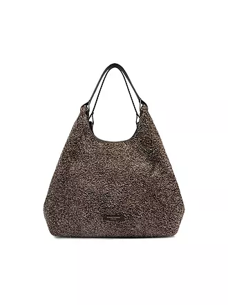 GIANNI CHIARINI | Ledertasche - Hobo Bag DUA | braun