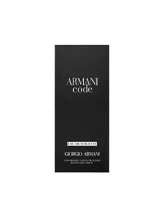 GIORGIO ARMANI | Code Eau de Toilette 125ml Nachfüllbar | keine Farbe