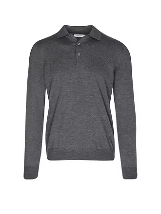 GRAN SASSO | Poloshirt | hellgrau