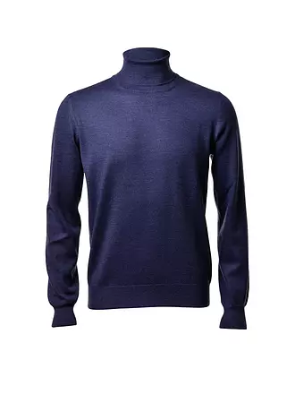 GRAN SASSO | Rollkragenpullover | blau