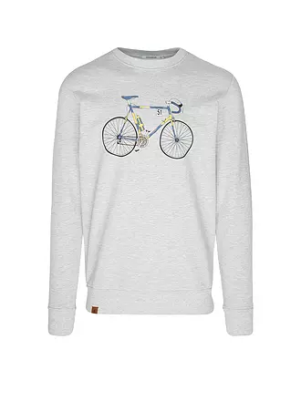 GREENBOMB | Sweater WILD BIKE KNUT | grau