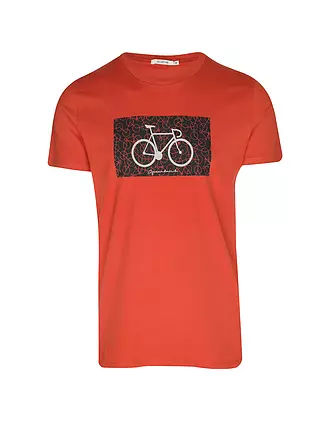 GREENBOMB | T-Shirt GUIDE BIKE CUBE | rot