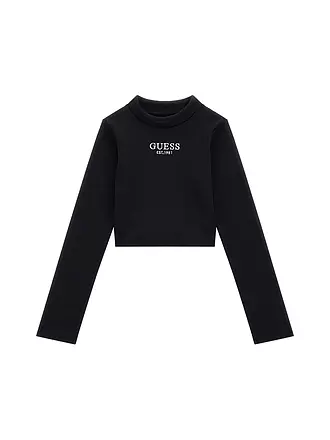 GUESS | Mädchen Langarmshirt | schwarz