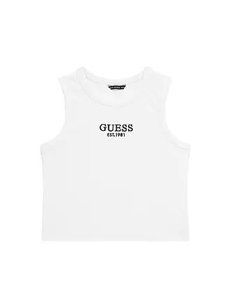 GUESS | Mädchen Top | weiss