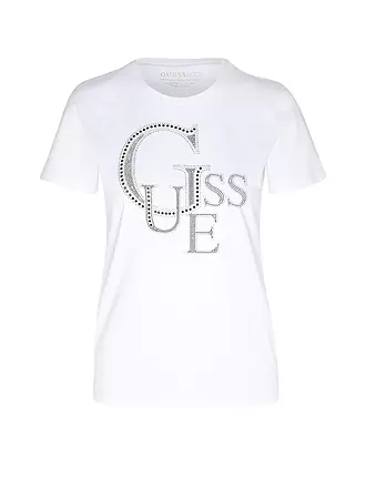 GUESS | T-Shirt | weiss