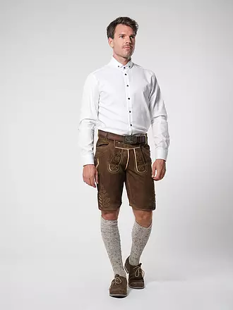 GWEIH & SILK | Trachten Lederhose Vitus | camel