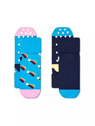 HAPPY SOCKS | Baby Socken SHOOTING STAR 2er Pkg Turquoise | türkis
