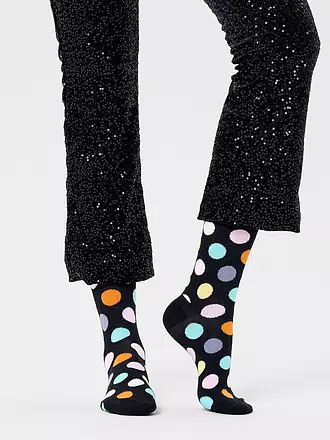 HAPPY SOCKS | Damen Socken BIG DOT  36-40 black multi | 