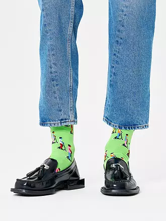 HAPPY SOCKS | Damen Socken E-SCOOTER 36-40 green | 