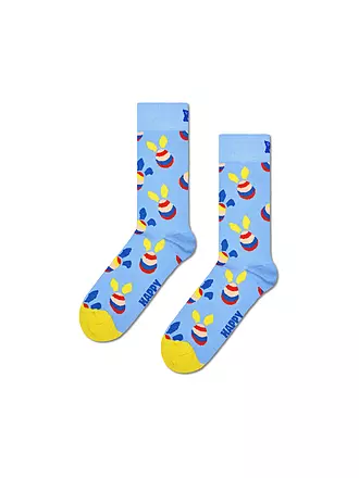 HAPPY SOCKS | Damen Socken EGGS 36 - 40 light blue | 