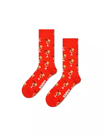 HAPPY SOCKS | Damen Socken ORANGE SPRITZ 36-40 dark orange | orange