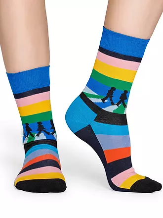 HAPPY SOCKS | Herren Socken BEATLES LEGEND CROSSING 41-46 blue | blau