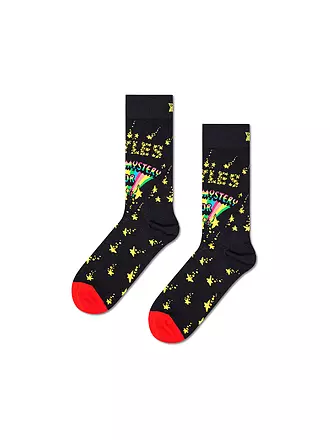 HAPPY SOCKS | Herren Socken BEATLES MAGICAL MYSTERY TOUR 41-46 black | 