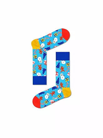 HAPPY SOCKS | Herren Socken BRING IT ON black | blau