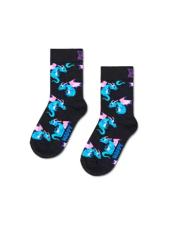 HAPPY SOCKS | Kinder Socken ANIME DRAGON Black | schwarz