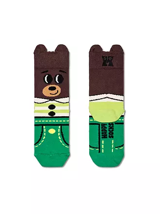 HAPPY SOCKS | Kinder Socken BEAR brown | 