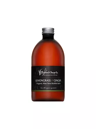 HIGHLAND SOAP | Schaumbad LEMONGRASS&GINGER 500ml | lila