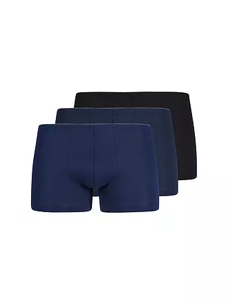 HUBER | Pants 3er Pkg  Just Comfort white | blau