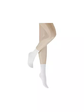 HUDSON | Socken RELAX LEIGHT Beige | weiss