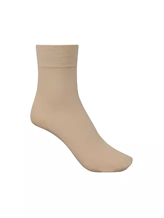 HUDSON | Socken RELAX LEIGHT Beige | schwarz