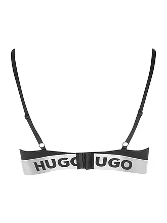 HUGO | BH gefüttert ohne Bügel black | schwarz