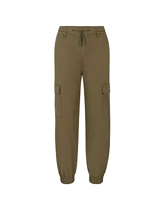 HUGO | Cargohose Relaxed Fit HISUNE-1-D_B | olive