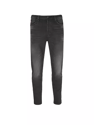 HUGO | Jeans Tapered Fit | schwarz