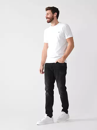 HUGO | Jeans Tapered Fit | schwarz