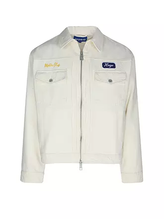 HUGO | Jeansjacke BEDRO | creme