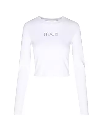 HUGO | Langarmshirt DELLA_B | schwarz