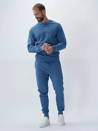 HUGO | Loungewear Hose | blau