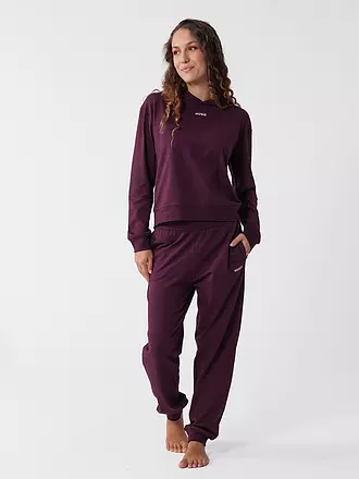 HUGO | Loungewear Sweater SHUFFLE | beere