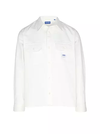 HUGO | Overshirt EKYNONE | weiss