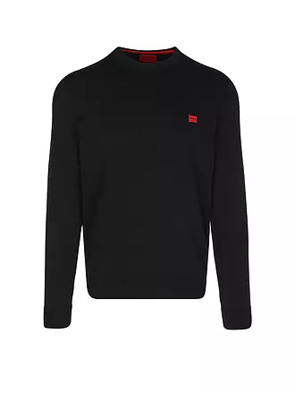 HUGO | Pullover SAN CASSIUS | schwarz