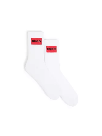 HUGO | Socken 2er Pkg white  | 