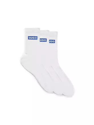 HUGO | Socken 3er Pk. white | weiss