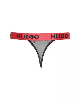 HUGO | String VELVET | schwarz