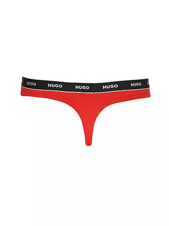 HUGO | String bright red | schwarz