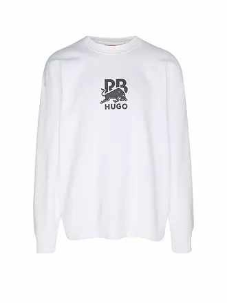 HUGO | Sweater HUGO x RB | weiss