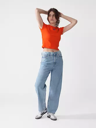 HUGO | T-Shirt Cropped Fit | orange