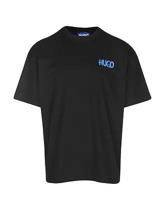 HUGO | T-Shirt NIMAYLITI | schwarz