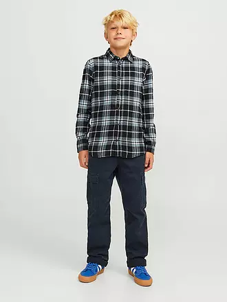 JACK & JONES | Flannelhemd JJJOSHUA | blau