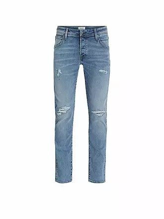 JACK & JONES | Jeans Slim Fit JJIGLENN JJFOX | blau