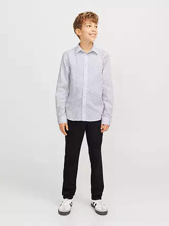 JACK & JONES | Jungen Hemd JJAXEL | weiss